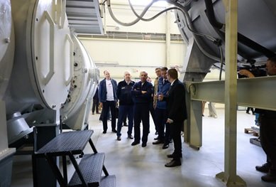 Завершено строительство цеха по производству двигателей для спутников по проекту «Сфера»