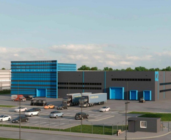 Промышленный технопарк с графитово-голубыми фасадами появится в Зеленограде