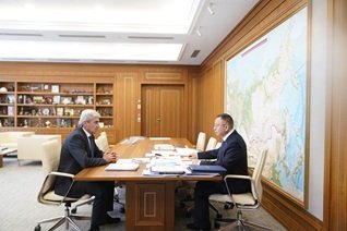 Встреча министра строительства РФ Ирека Файзуллина и главы Ростехнадзора Александра Трембицкого: рабочие итоги