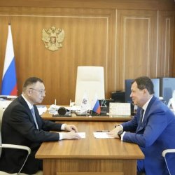 Совещание по вопросам развития строительной отрасли и ЖКХ Хабаровского края провел Министр строительства и ЖКХ РФ Ирек Файзуллин