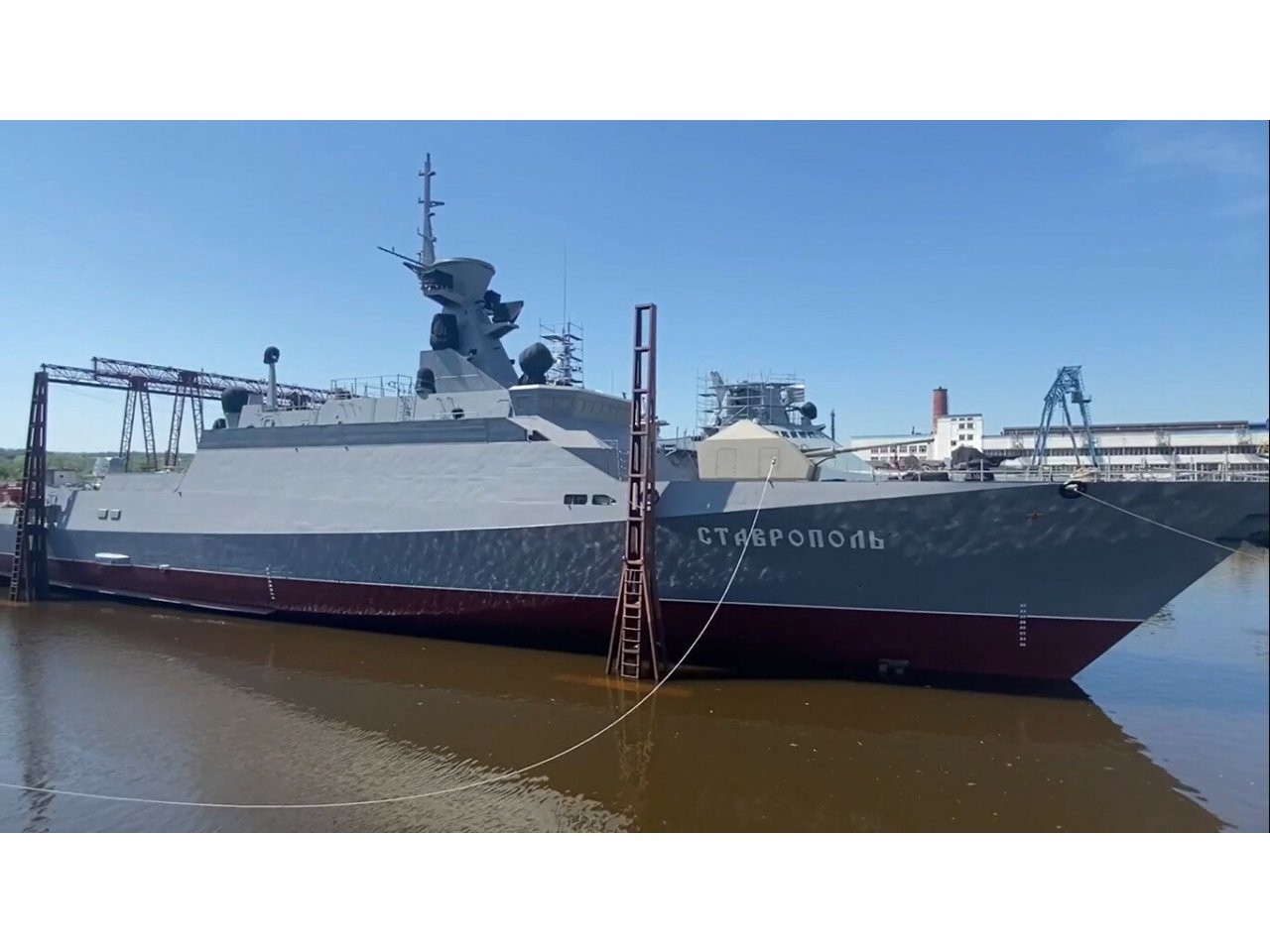 МРК «Ставрополь» проекта 21631 приступил к ходовым испытаниям в Балтийском море