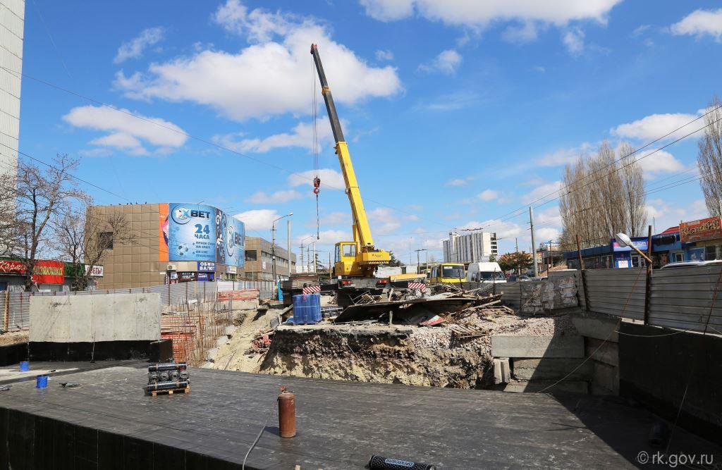 В Симферополе затягиваются сроки ремонта на обвалившейся объездной дороге