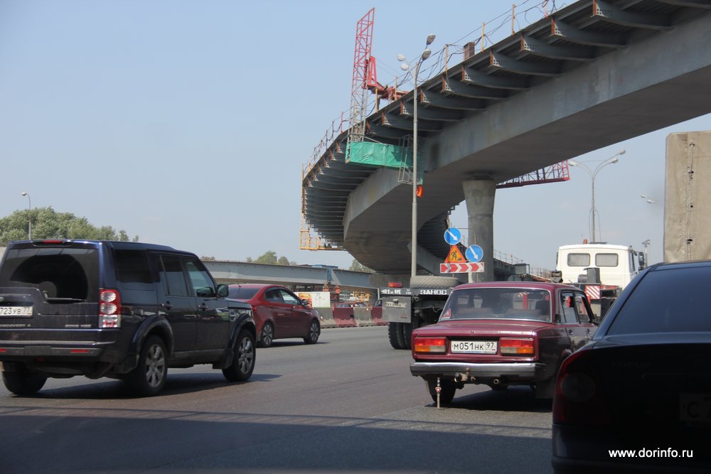 В конце мая на путепроводе в Тучково начнется строительство опор