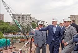 Реконструкция Волоколамского путепровода улучшит движение на северо-западе Москвы