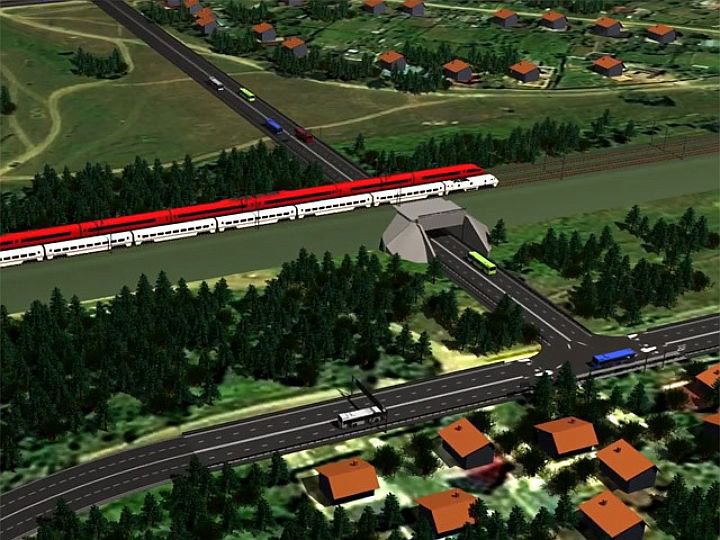 Открытие путепровода в Павловском Посаде в Подмосковье перенесли