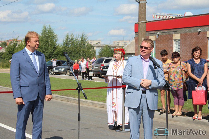 В Йошкар-Оле открыли после капремонта улицу Транспортную