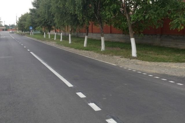 Инвестор за свой счет построил дорожный участок в Курске