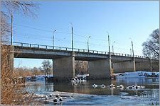 В Брянске вбили первую сваю для Первомайского моста