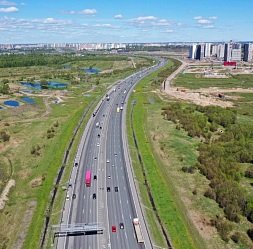 На участке Кольцевой дороги вокруг Санкт-Петербурга установят шумозащитные экраны