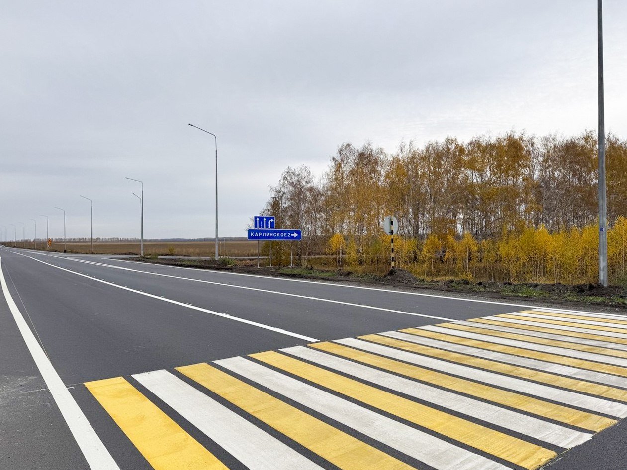 В Ульяновской области открыли движение по расширенному участку федеральной трассы А-151