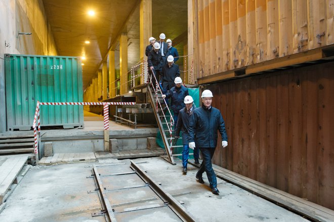 Первый участок Третьего пересадочного контура запустят в будущем году