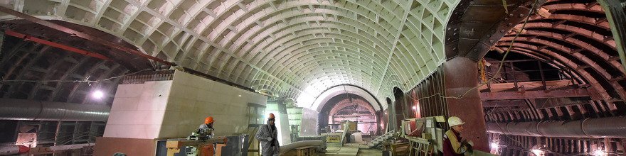 Салатовую и серую ветки московского метро планируется соединить до конца 2016 года