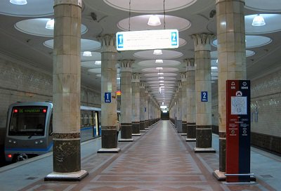 Реставрация станции метро Киевская Филевской линии завершится в начале мая