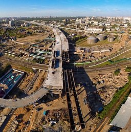 Этап строительства Северо-Восточной хорды в Москве: одобрено Главгосэкспертизой России