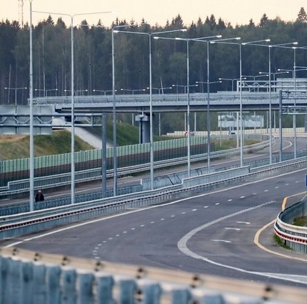 Одобрена смета строительства предпоследнего участка скоростной автодороги Москва – Санкт-Петербург