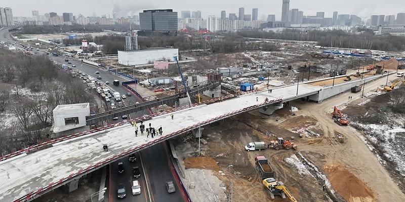 Через СЗХ у Новозаводской улицы будет достроен путепровод в 2026 году