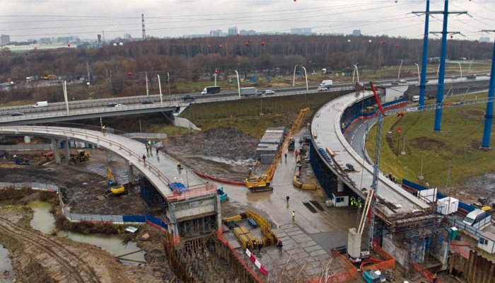 На участке МСД в Москве началось строительство 58-метрового тоннеля