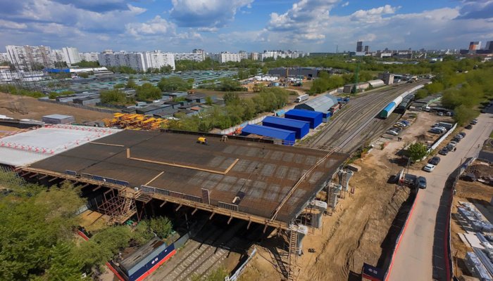 В этом году в Москве построят путепровод между ул. Костромская и Юрловским проездом