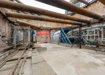 На станции метро «Липовая Роща» началось сооружение монолитных конструкций
